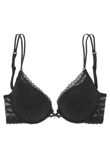 Bild von s.Oliver Push-up-BH Clarissse mit feiner Spitze und Trägern in Bänder-Optik