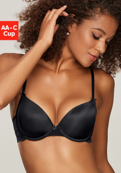 Bild von Nuance Schalen-BH, im Rücken aus Spitze, Cups aus Microtouch, Dessous