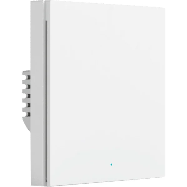 Bild von Aqara Smart Wall Switch H1(With Neutral, Single Rocker) grau (HomeKit), Smart Home Hub, Grau