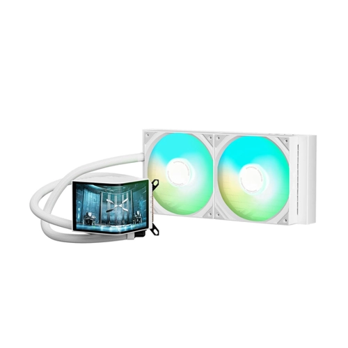 Bild von TRYX Panorama 240 ARGB Weiß - 240mm AIO Kühler mit AMOLED Display