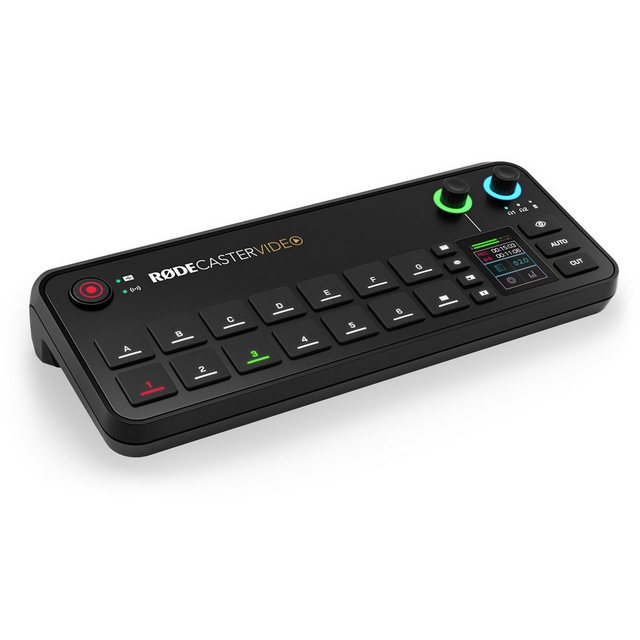 Bild von RØDE Rode Rodecaster Video Konsole für Audio- und Videoproduktion Digitales Aufnahmegerät (schwarz)