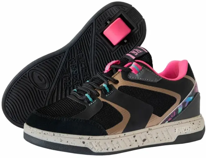 Bild von BREEZY ROLLERS Rollschuhe BREEZY ROLLERS BEPPI 2192371 Schuh mit Rollen black/multi/pink