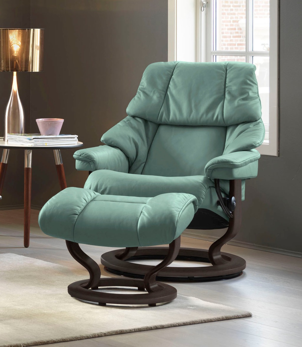 Bild von Stressless® Relaxsessel »Reno«, mit Classic Base, Größe S, M & L, Gestell Wenge