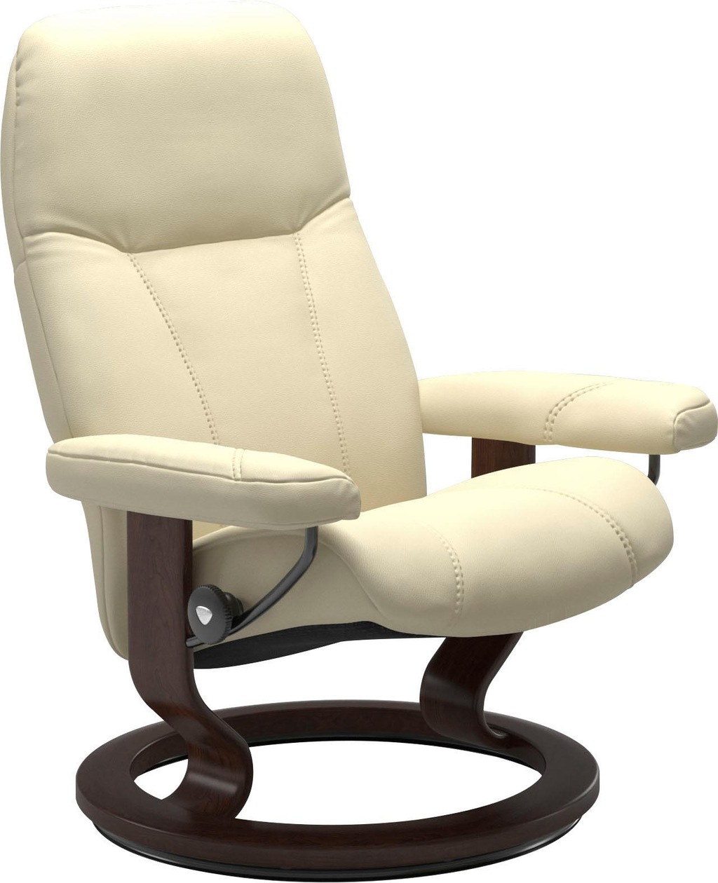 Bild von Stressless® Relaxsessel »Consul«, mit Classic Base, Größe L, Gestell Braun
