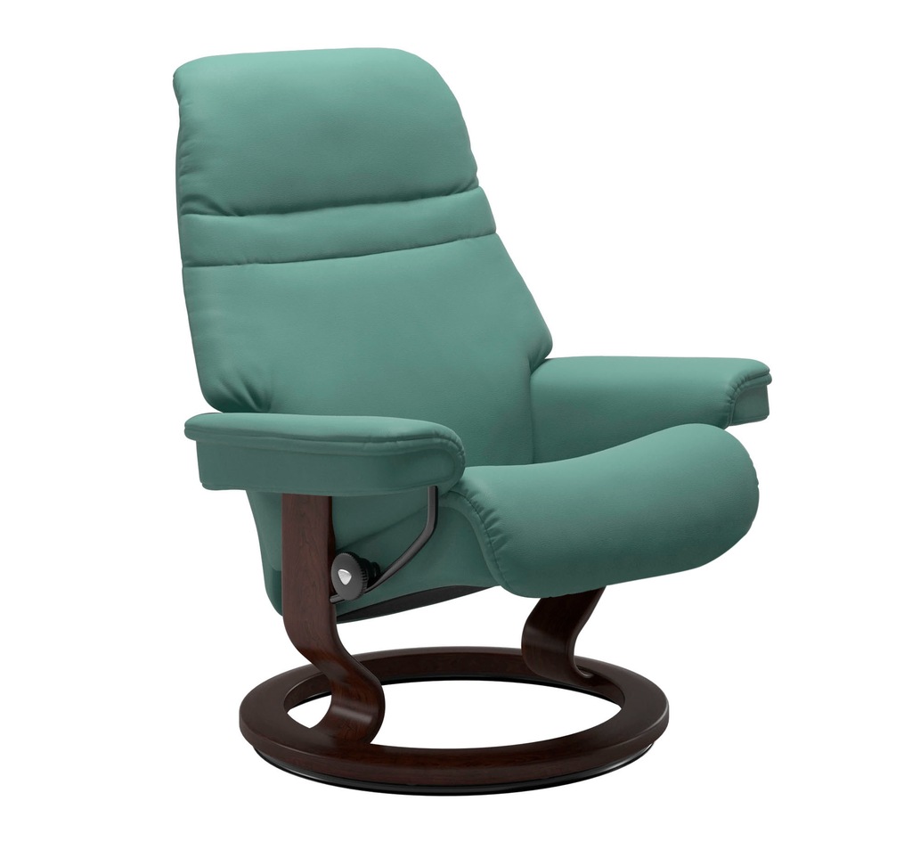 Bild von Stressless® Relaxsessel »Sunrise«, mit Classic Base, Größe S, Gestell Braun