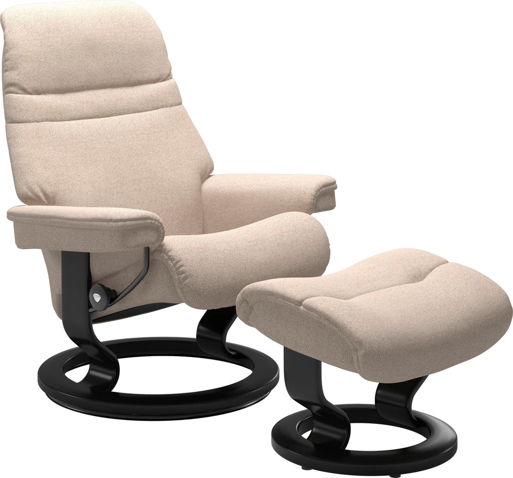 Bild von Stressless® Fußhocker »Sunrise«, mit Classic Base, Gestell Schwarz