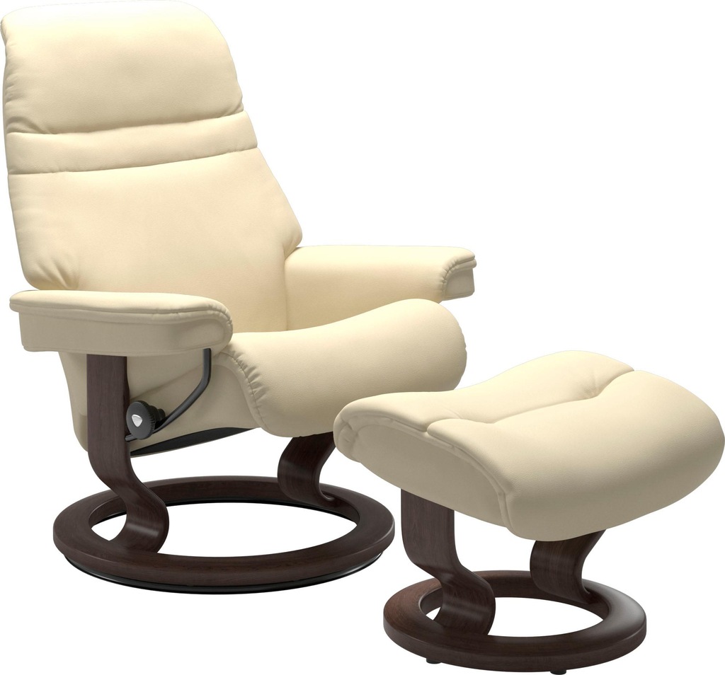 Bild von Stressless® Fußhocker »Sunrise«, mit Classic Base, Gestell Wenge