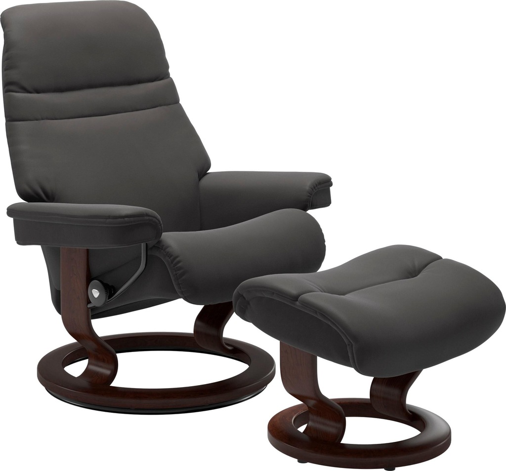 Bild von Stressless® Relaxsessel »Sunrise«, mit Classic Base, Größe L, Gestell Braun