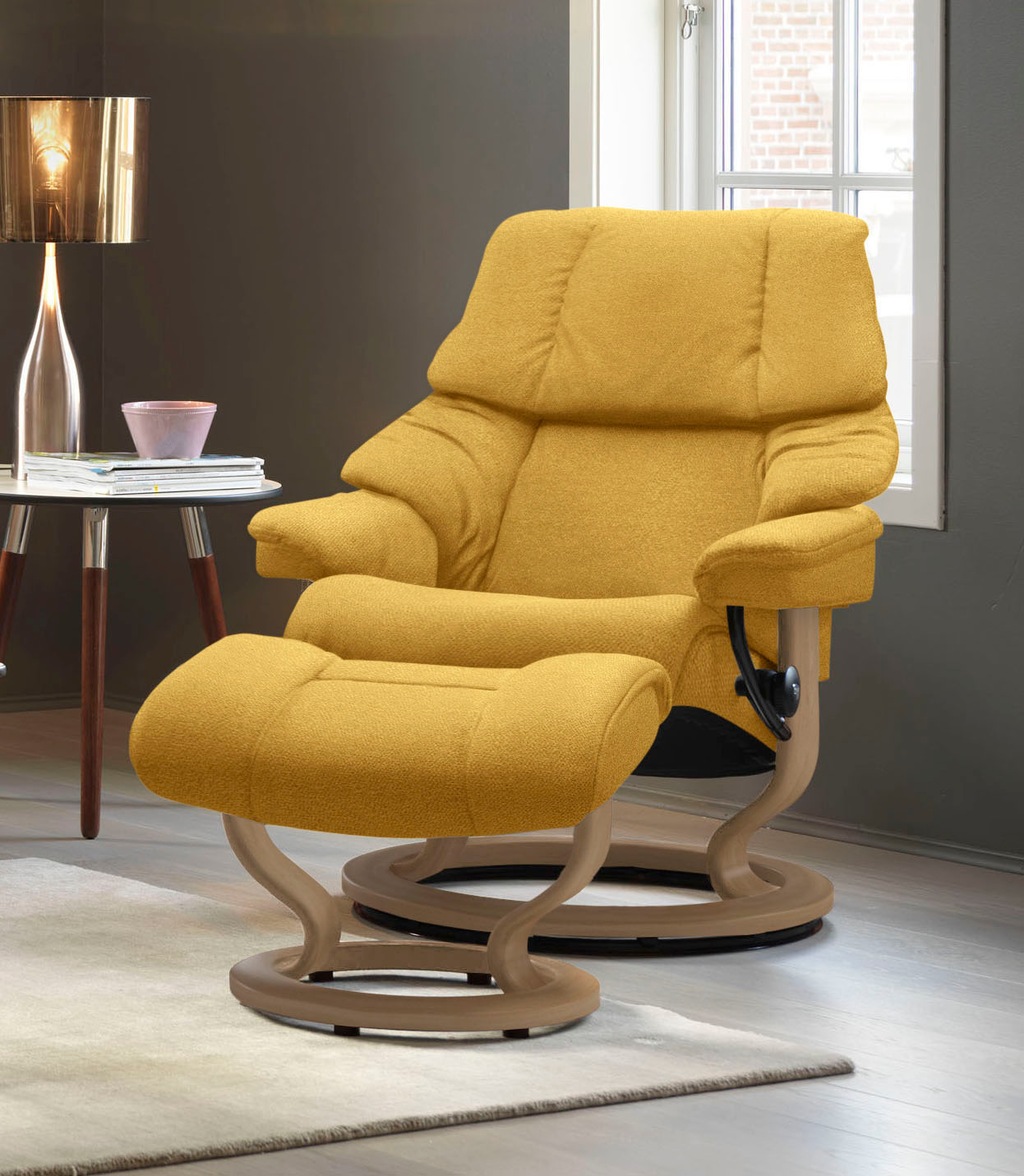 Bild von Stressless® Relaxsessel »Reno«, mit Classic Base, Größe S, M & L, Gestell Eiche