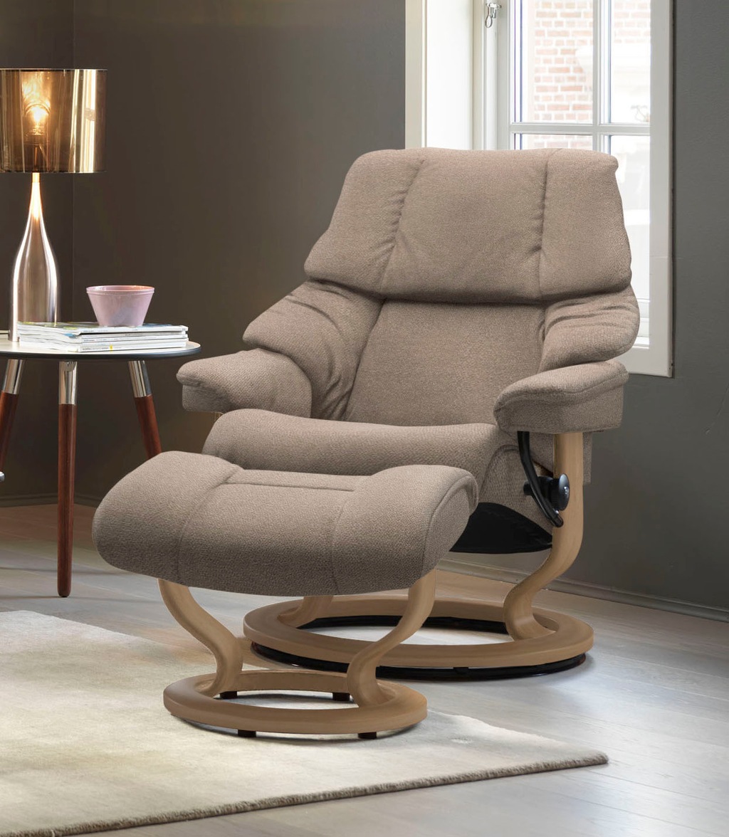 Bild von Stressless® Fußhocker »Reno«, mit Classic Base, Gestell Eiche