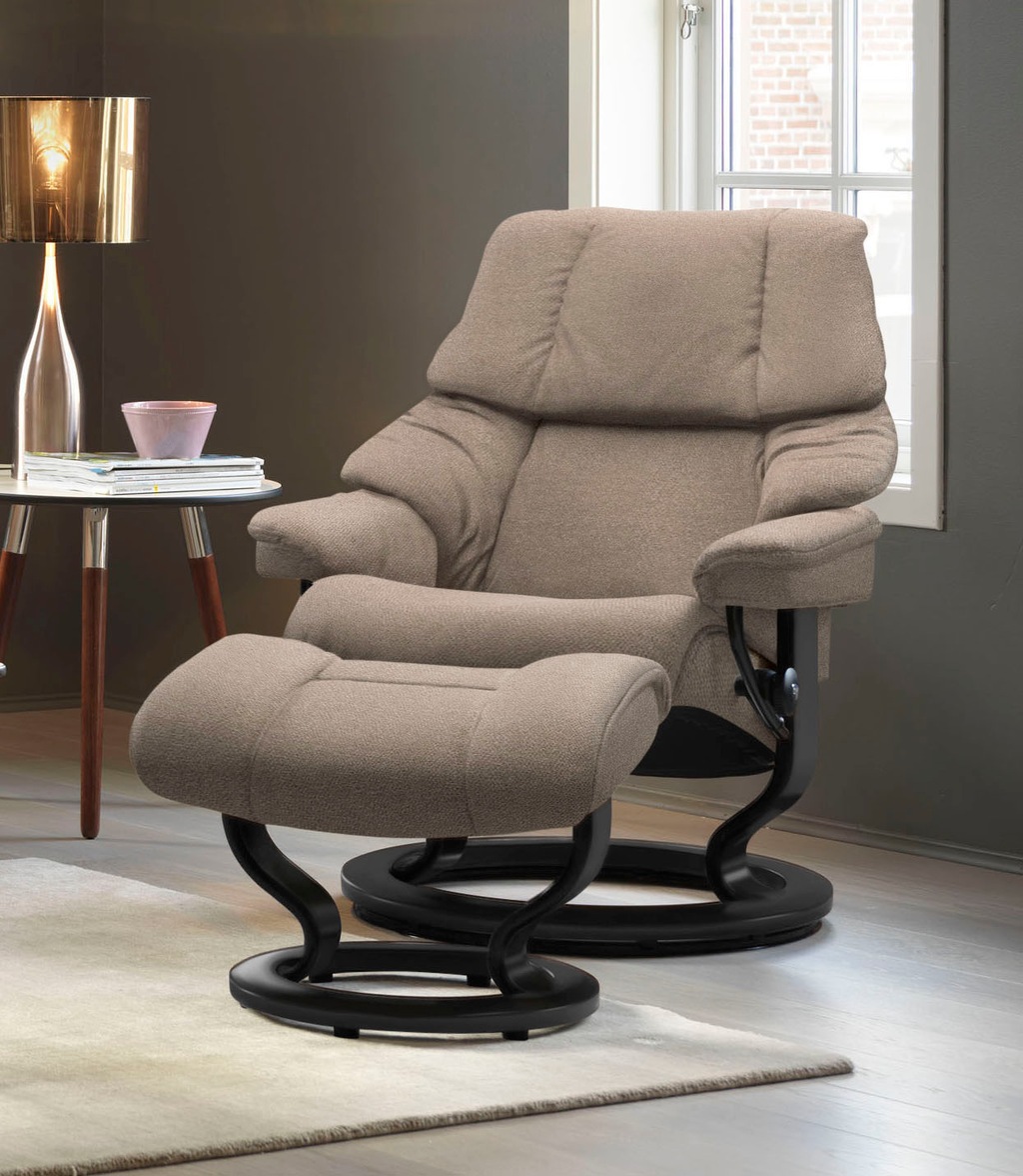 Bild von Stressless® Fußhocker »Reno«, mit Classic Base, Gestell Schwarz
