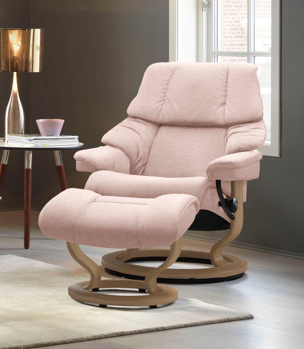 Bild von Stressless® Relaxsessel »Reno«, mit Classic Base, Größe S, M & L, Gestell Eiche