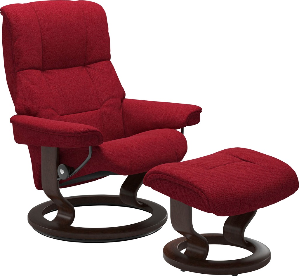 Bild von Stressless® Relaxsessel »Mayfair«, (Set, Relaxsessel mit Hocker), mit Classic Base, Gestell Braun