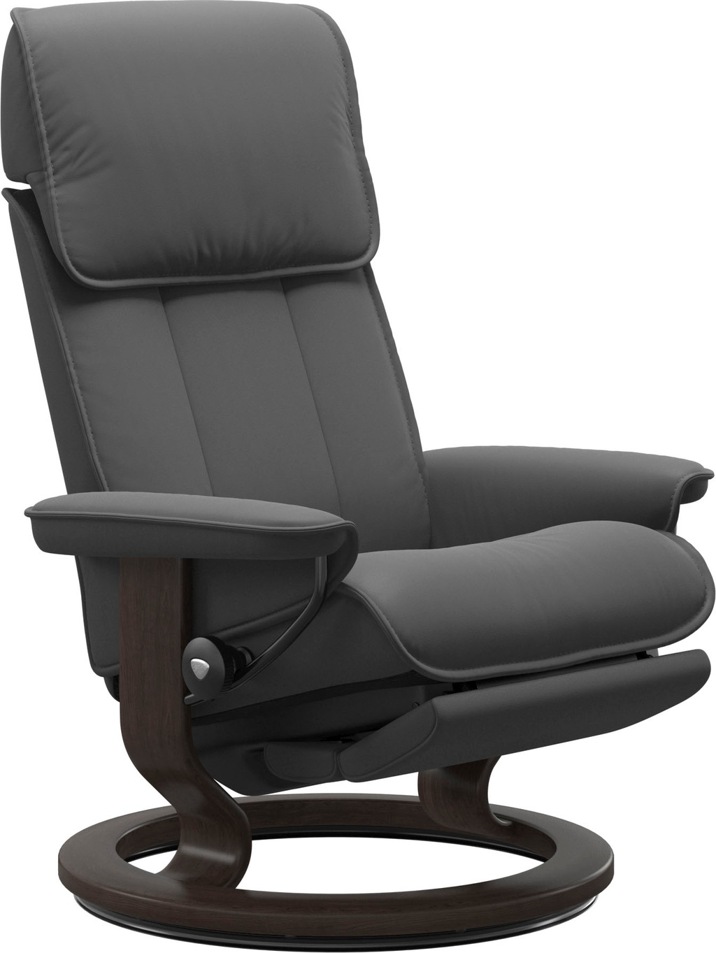 Bild von Stressless® Relaxsessel »Admiral«, verstellbar, optional 2-motorisch, Größe M & L, Gestell Wenge