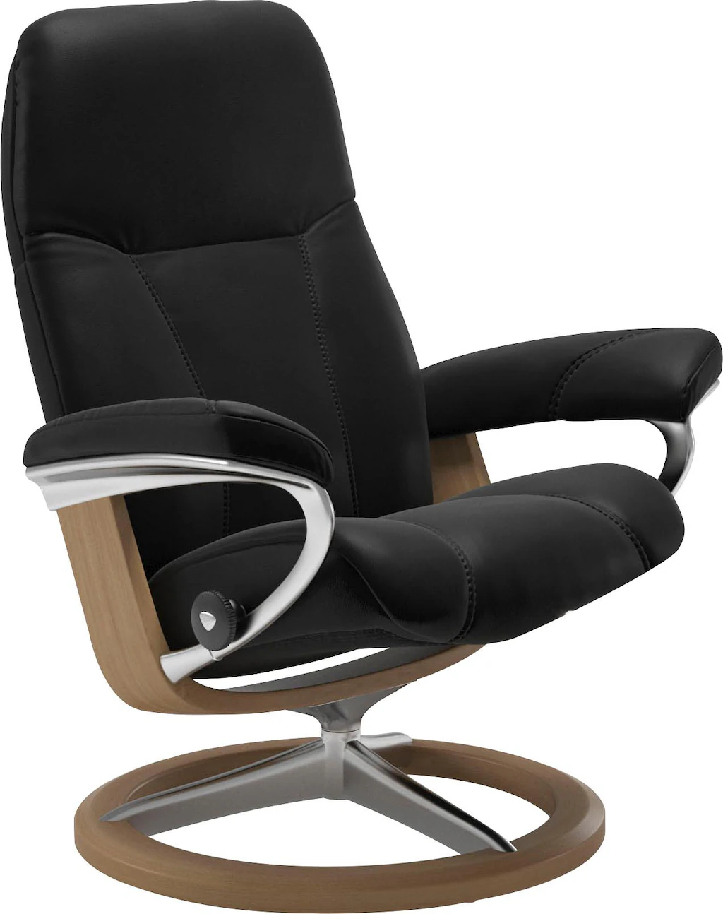 Bild von Stressless® Relaxsessel »Consul«, mit Signature Base, Größe M, Gestell Eiche