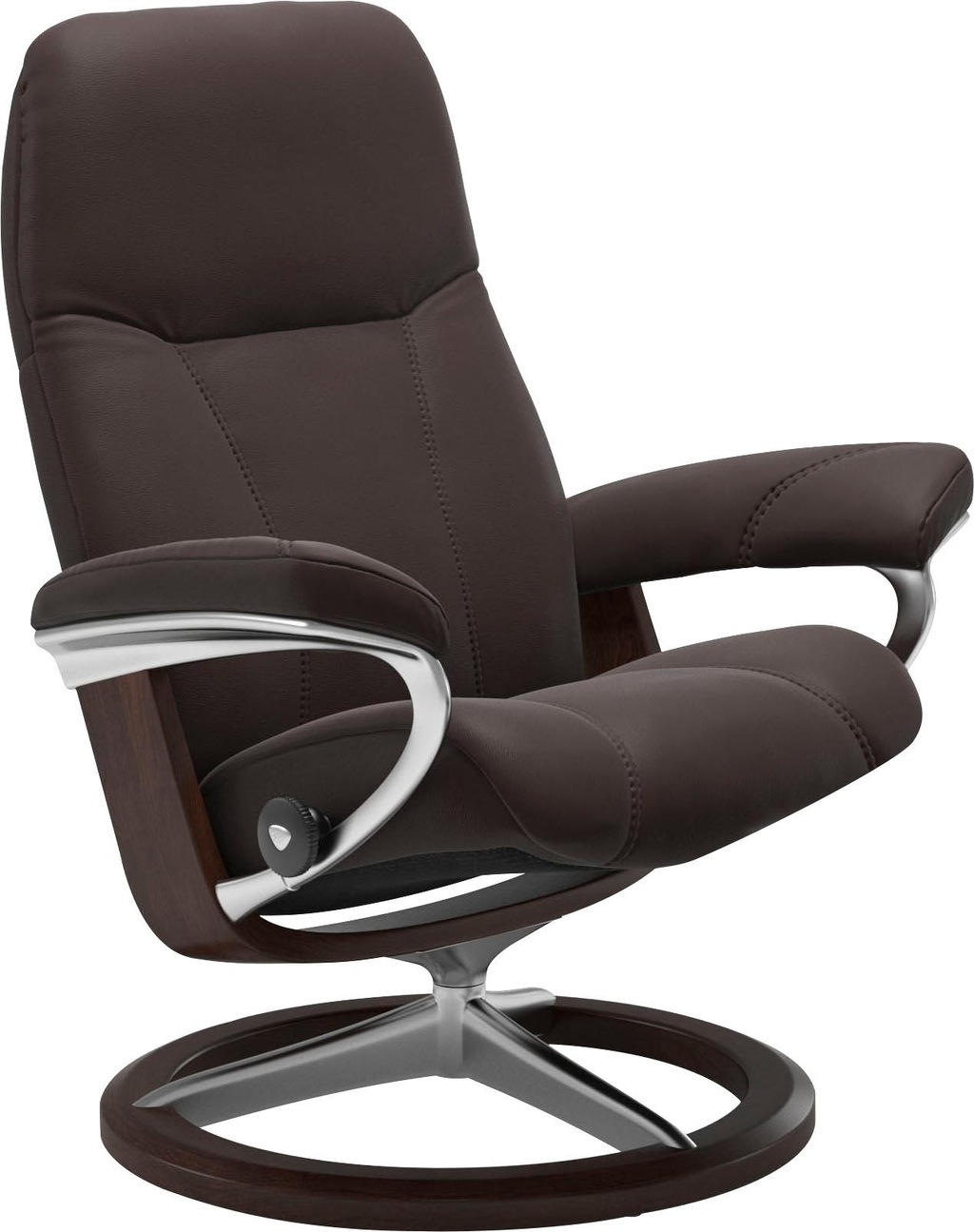 Bild von Stressless® Relaxsessel »Consul«, mit Signature Base, Größe M, Gestell Braun