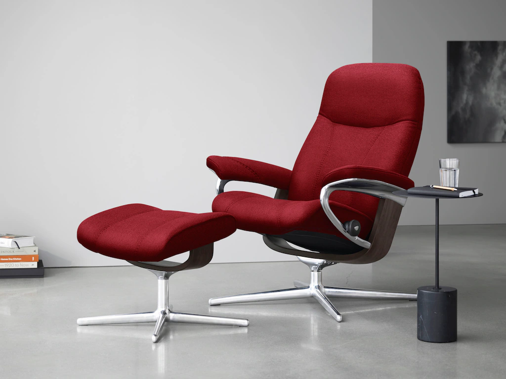 Bild von Stressless® Relaxsessel »Consul«, mit Cross Base, Größe S, M & L, Holzakzent Wenge