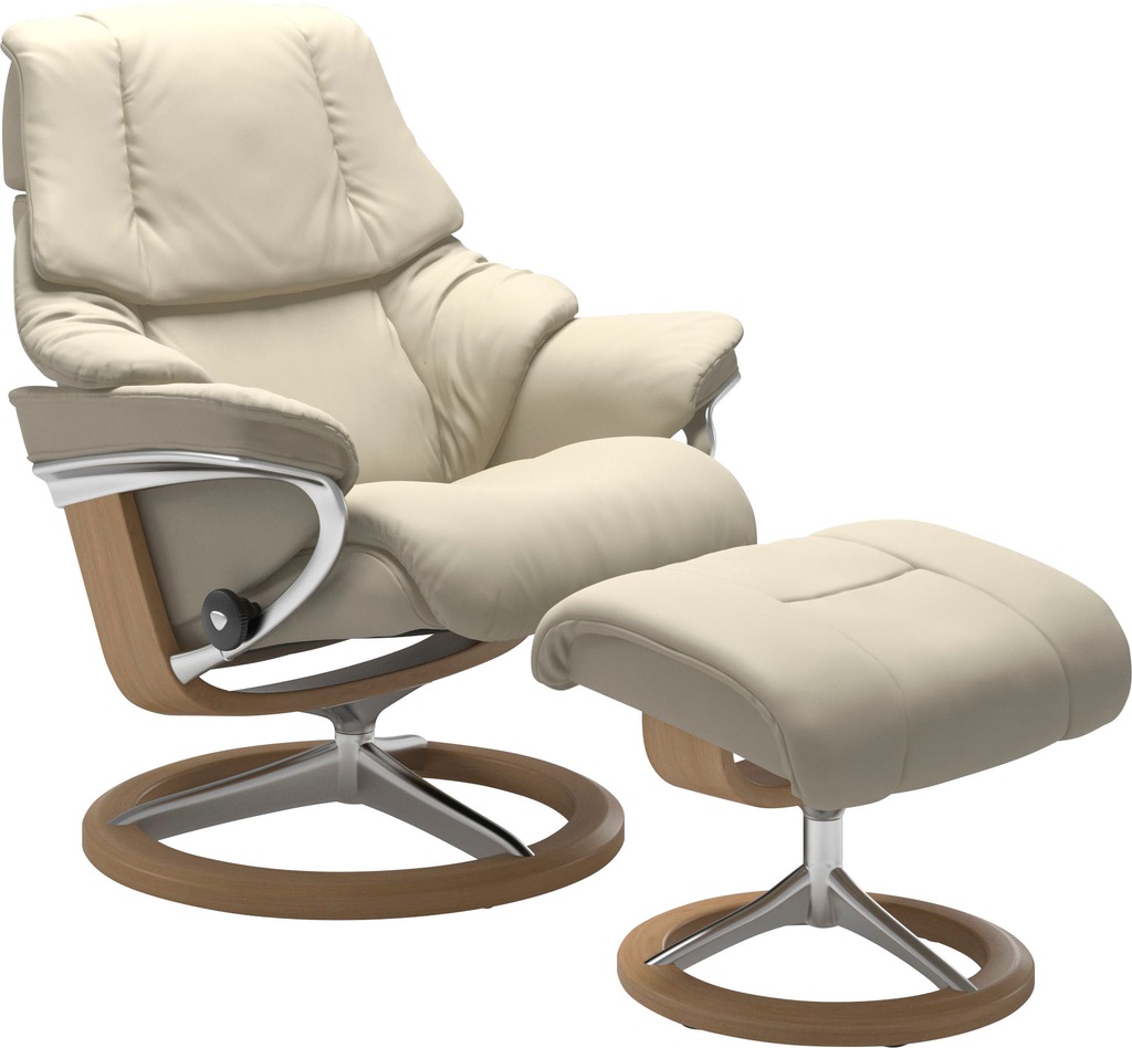 Bild von Stressless® Relaxsessel »Reno«, mit Signature Base, Größe S, M & L, Gestell Eiche