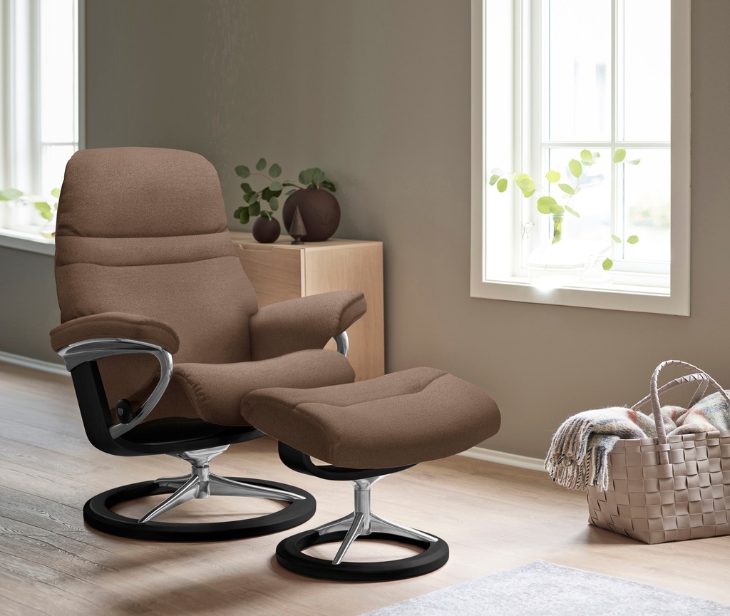 Bild von Stressless® Fußhocker »Sunrise«, mit Signature Base, Gestell Schwarz