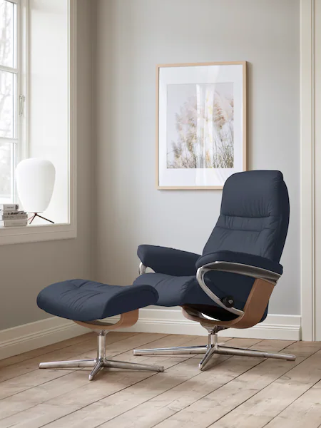 Bild von Stressless® Relaxsessel »Sunrise«, mit Cross Base, Größe S, M & L, Holzakzent Eiche