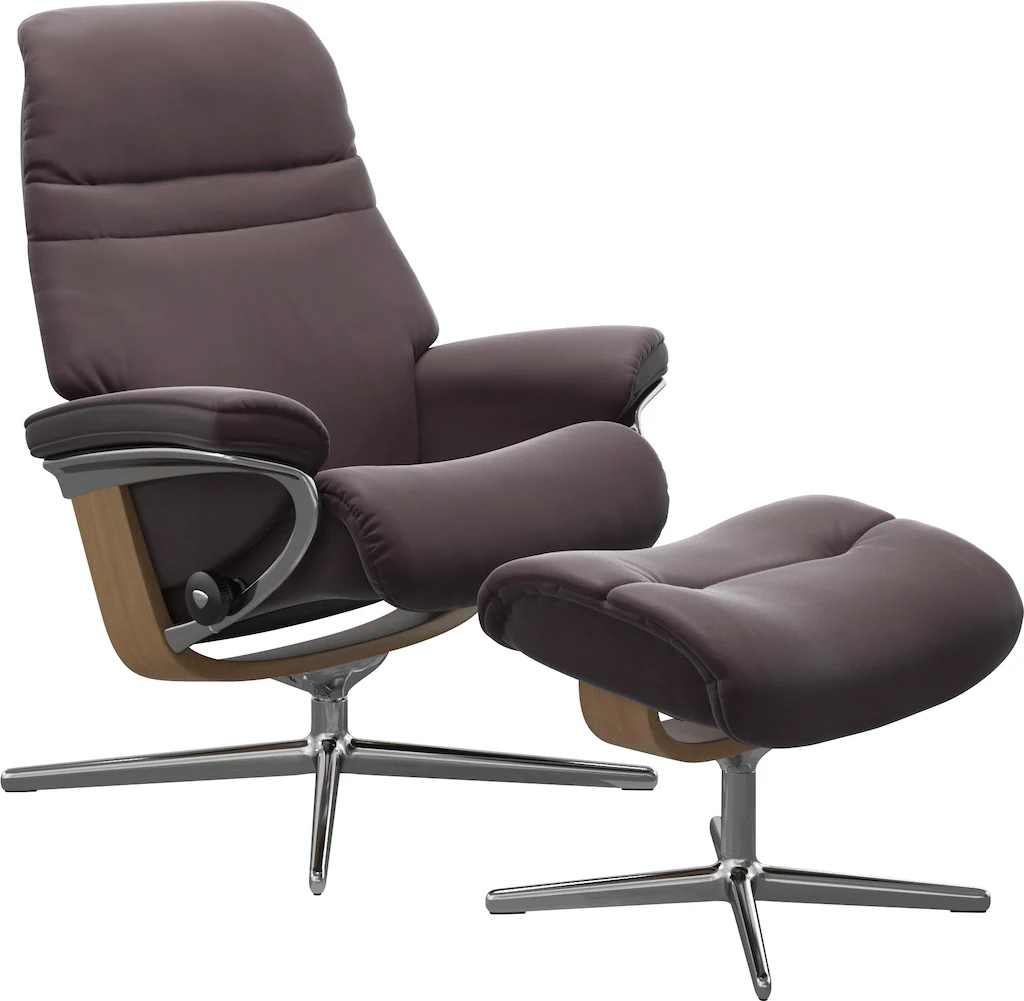 Bild von Stressless® Relaxsessel »Sunrise«, mit Cross Base, Größe S, M & L, Holzakzent Eiche