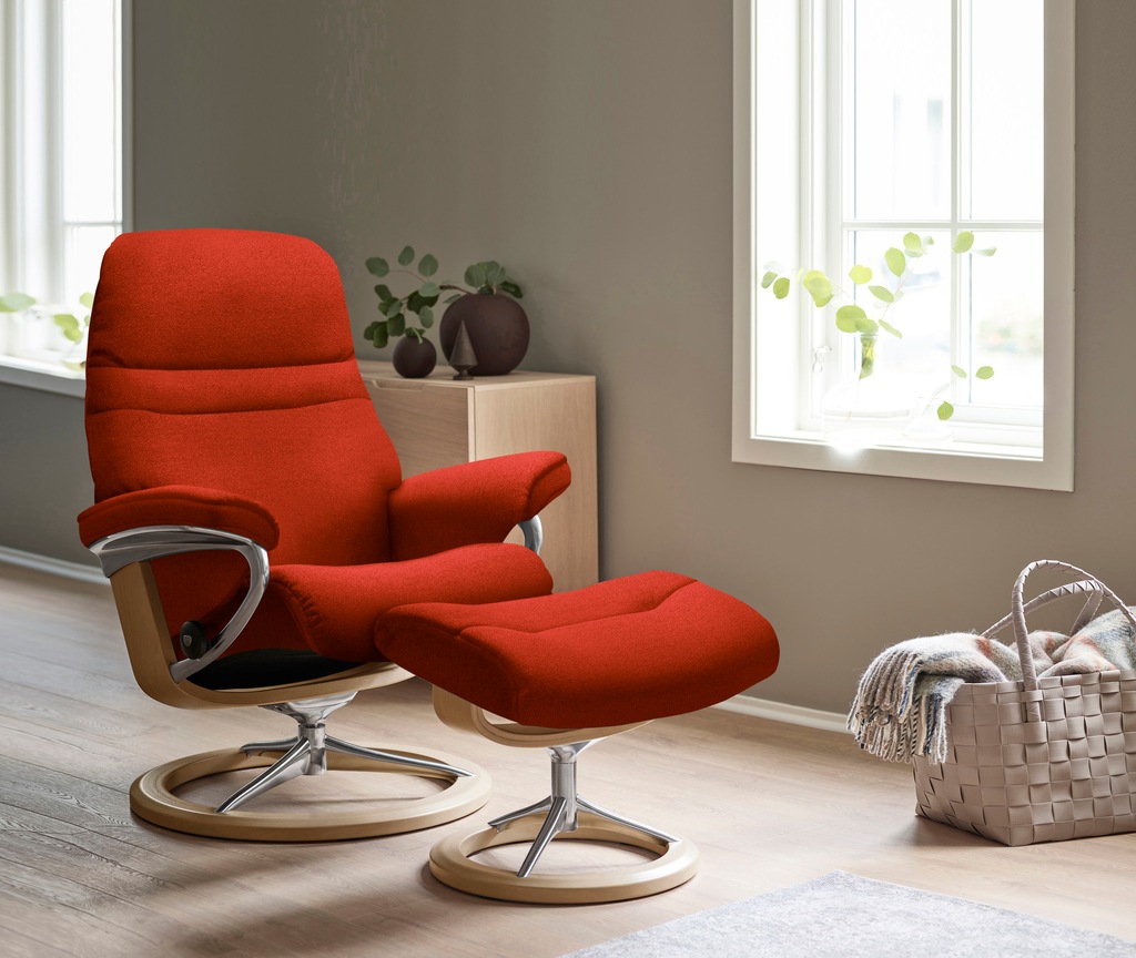 Bild von Stressless® Relaxsessel »Sunrise«, mit Signature Base, Größe L, Gestell Eiche