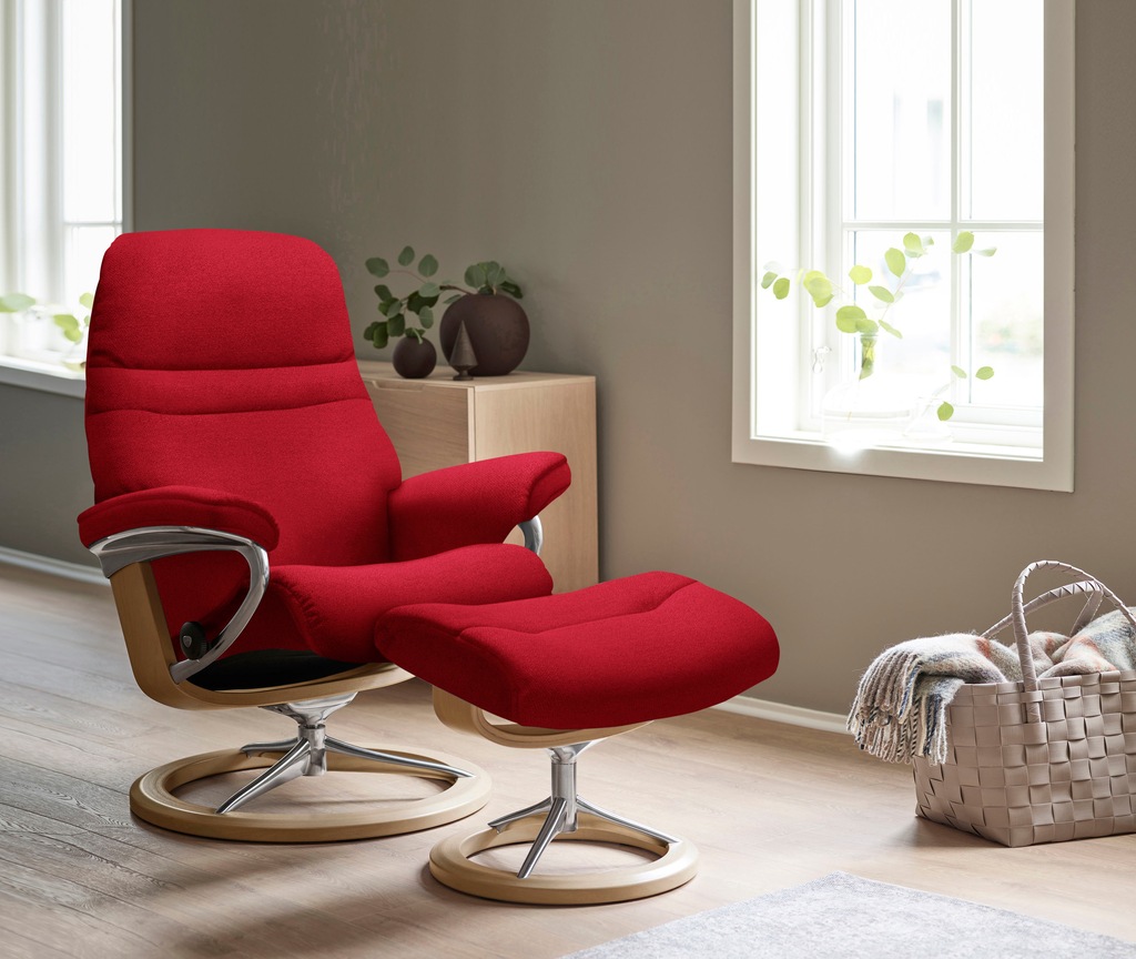 Bild von Stressless® Relaxsessel »Sunrise«, mit Signature Base, Größe L, Gestell Eiche