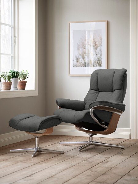 Bild von Stressless® Relaxsessel »Mayfair«, mit Cross Base, Größe S, M & L, Holzakzent Eiche