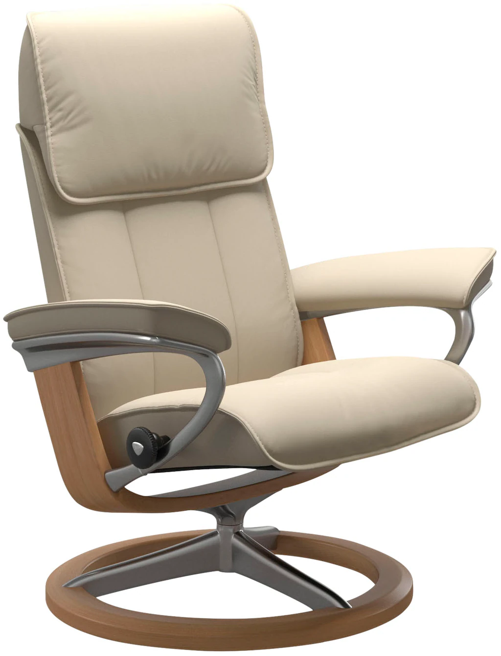 Bild von Stressless® Relaxsessel »Admiral«, mit Signature Base, Größe M & L, Gestell Eiche