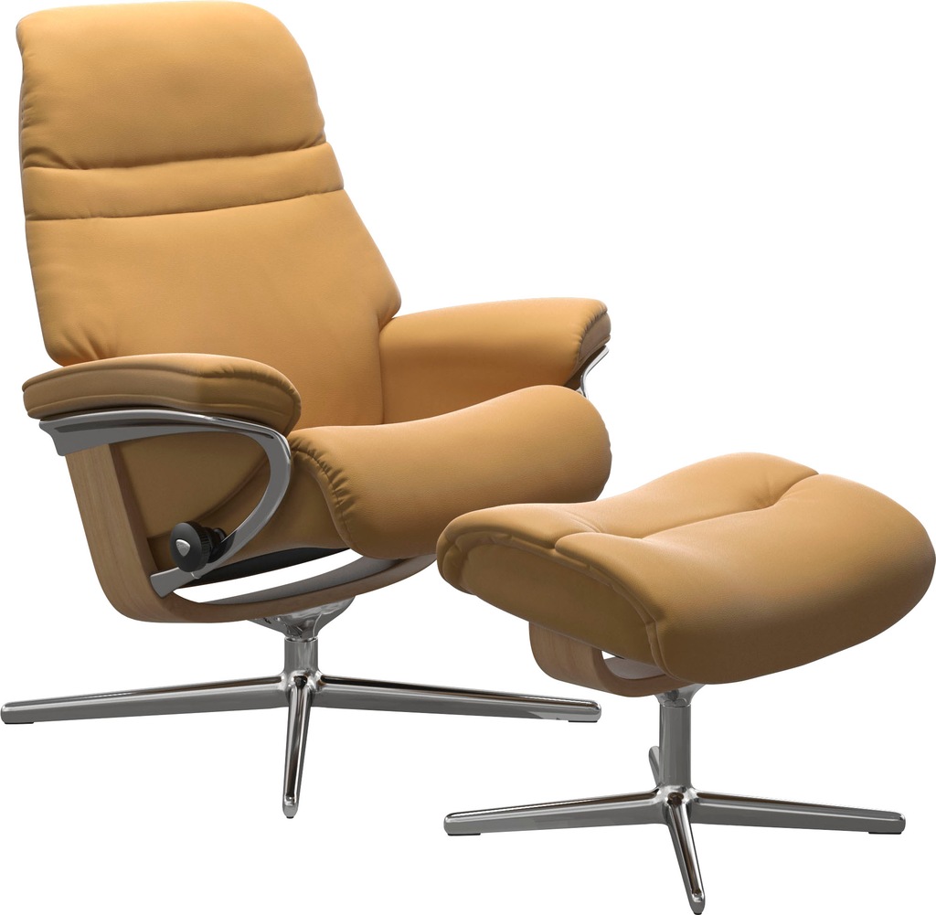 Bild von Stressless® Relaxsessel »Sunrise«, mit Cross Base, Größe S, M & L, Holzakzent Eiche