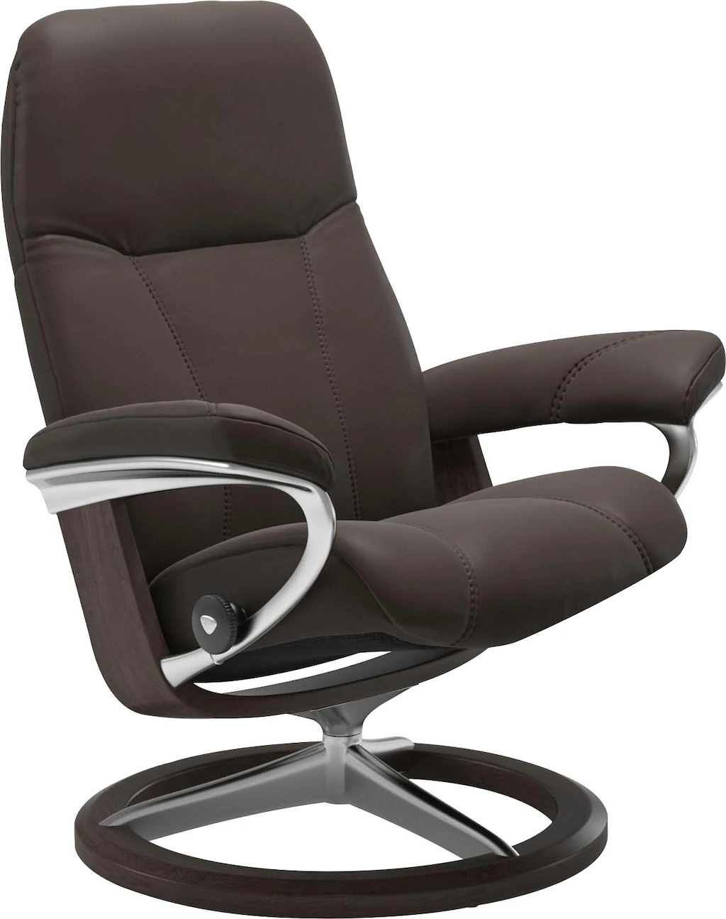 Bild von Stressless® Relaxsessel »Consul«, mit Signature Base, Größe S, Gestell Wenge