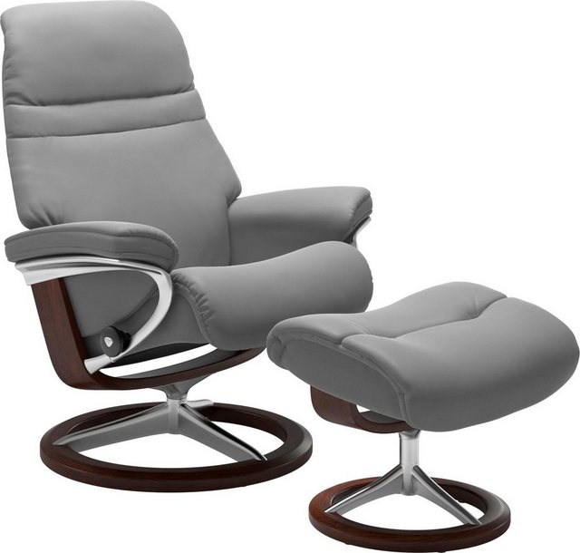 Bild von Stressless® Relaxsessel »Sunrise«, mit Signature Base, Größe M, Gestell Braun