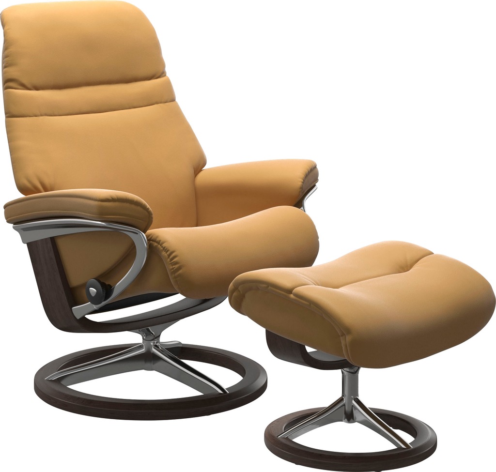 Bild von Stressless® Relaxsessel »Sunrise«, mit Signature Base, Größe M, Gestell Wenge