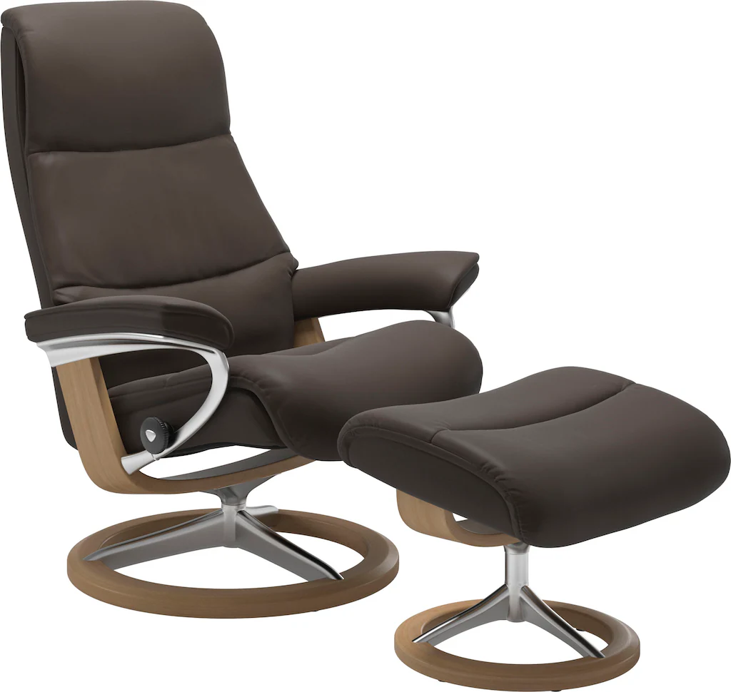 Bild von Stressless® Relaxsessel »View«, mit Signature Base, Größe S,Gestell Eiche