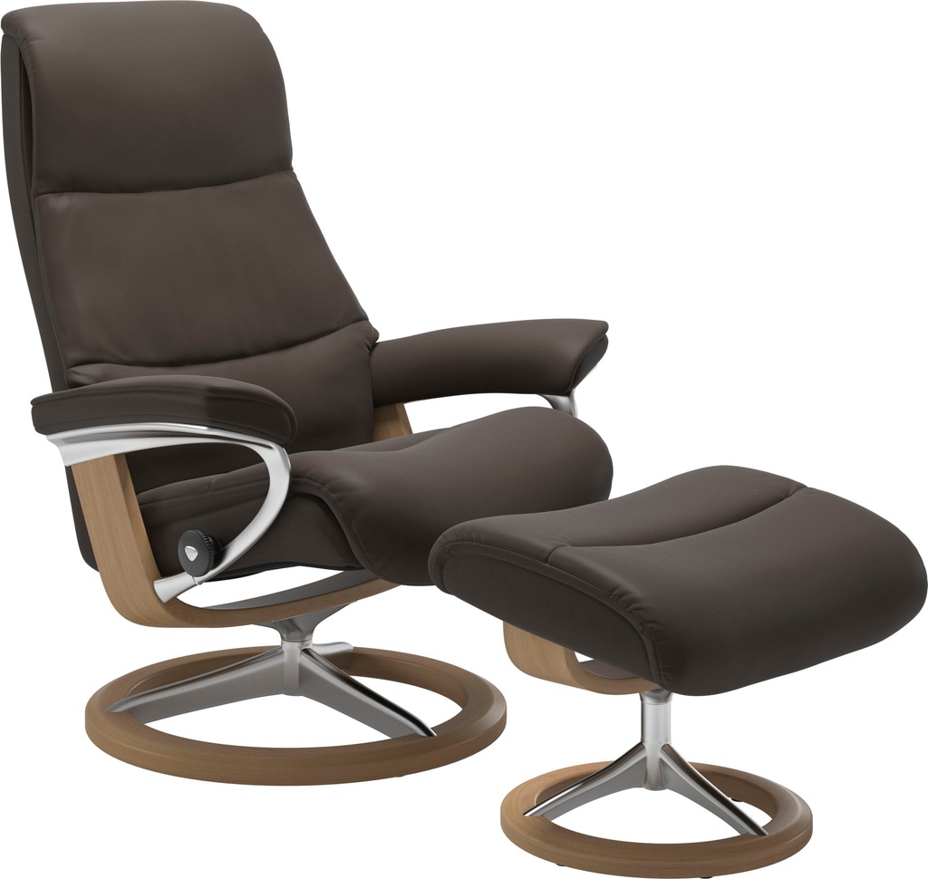 Bild von Stressless® Relaxsessel »View«, mit Signature Base, Größe L,Gestell Eiche