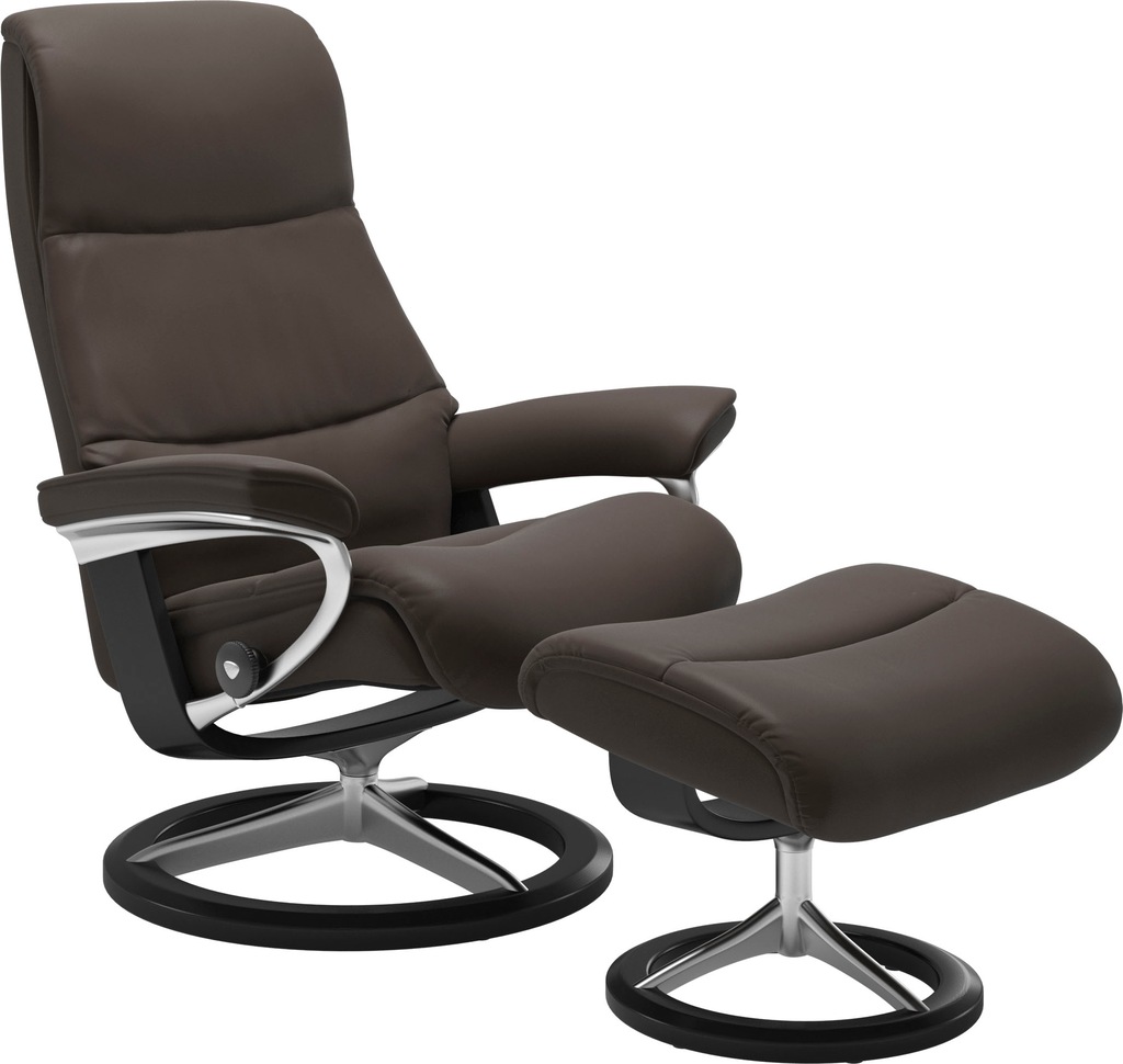 Bild von Stressless® Relaxsessel »View«, mit Signature Base, Größe L,Gestell Schwarz