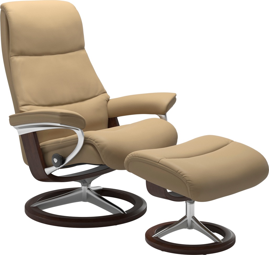 Bild von Stressless® Relaxsessel »View«, mit Signature Base, Größe L,Gestell Braun