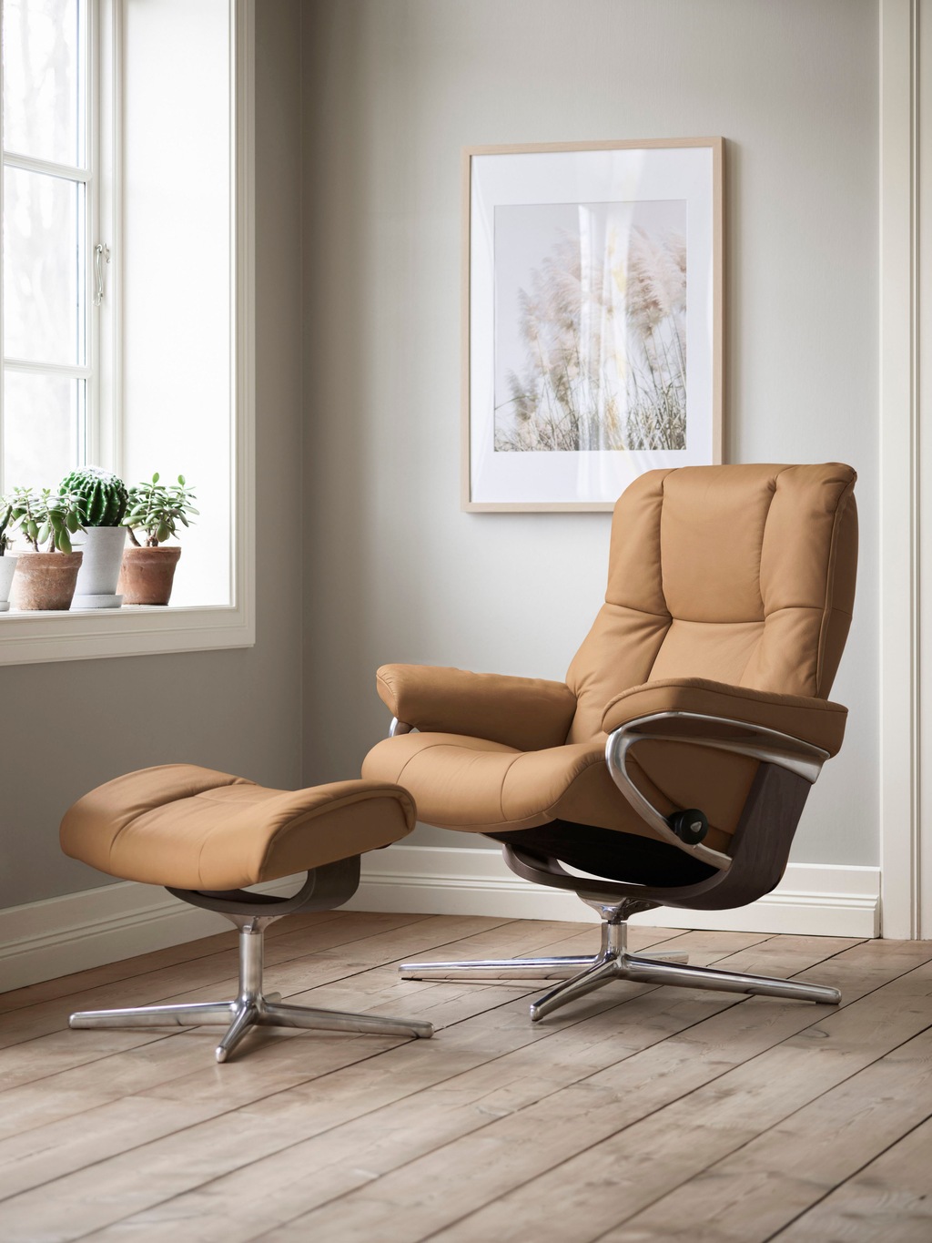 Bild von Stressless® Relaxsessel »Mayfair«, mit Cross Base, Größe S, M & L, Holzakzent Wenge