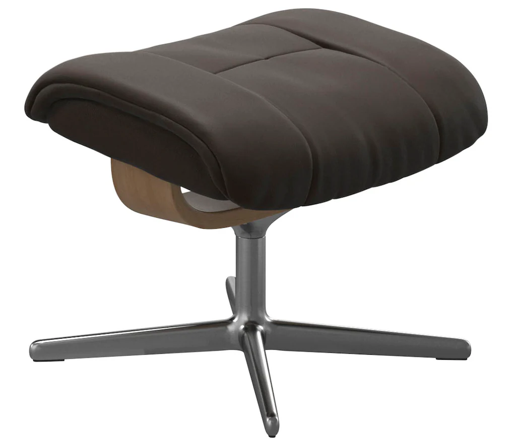 Bild von Stressless® Fußhocker »Mayfair«, mit Cross Base, Größe S, M & L, Holzakzent Eiche