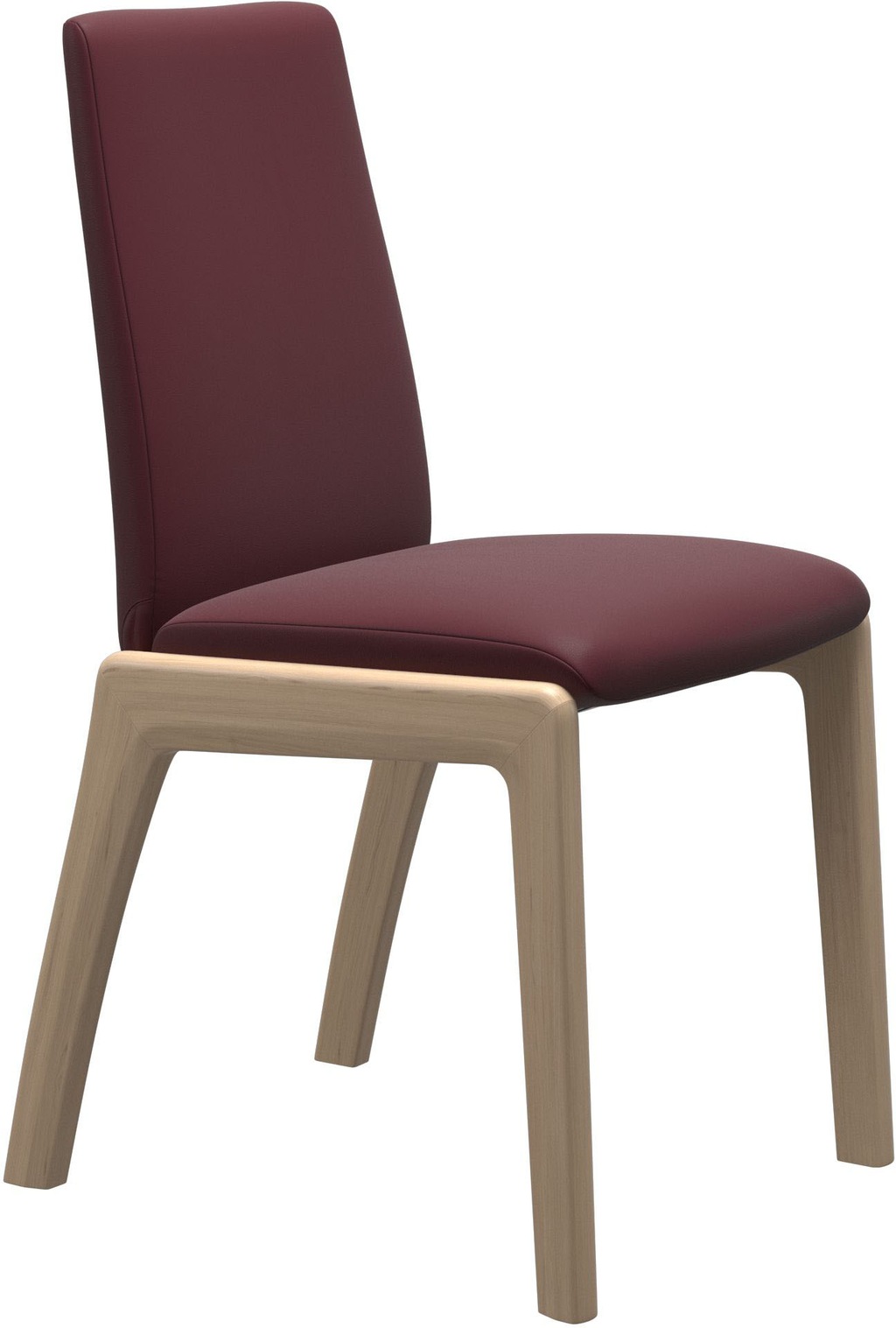 Bild von Stressless® Polsterstuhl »Laurel«, Leder BATICK, Low Back, Größe M, mit abgerundeten Beinen in Eiche natur