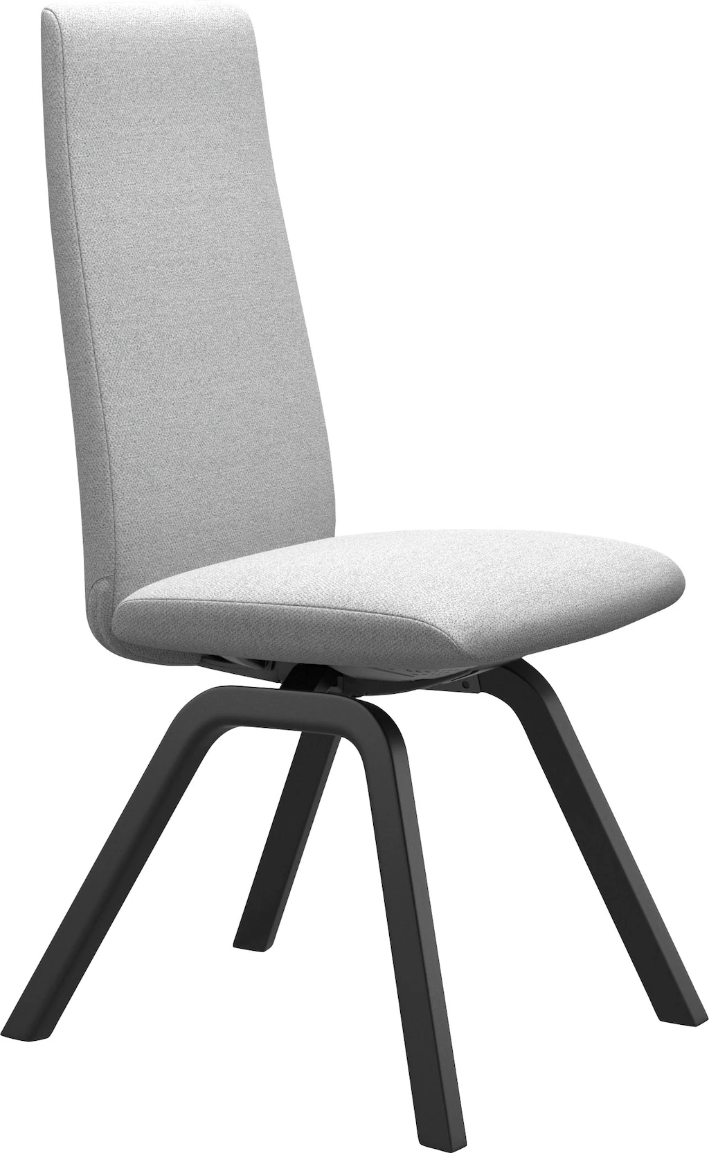Bild von Stressless® Polsterstuhl »Laurel«, ROHLEDER Stoff Q2 FARON, High Back, Größe M, mit schräggestellten Beinen in Schwarz
