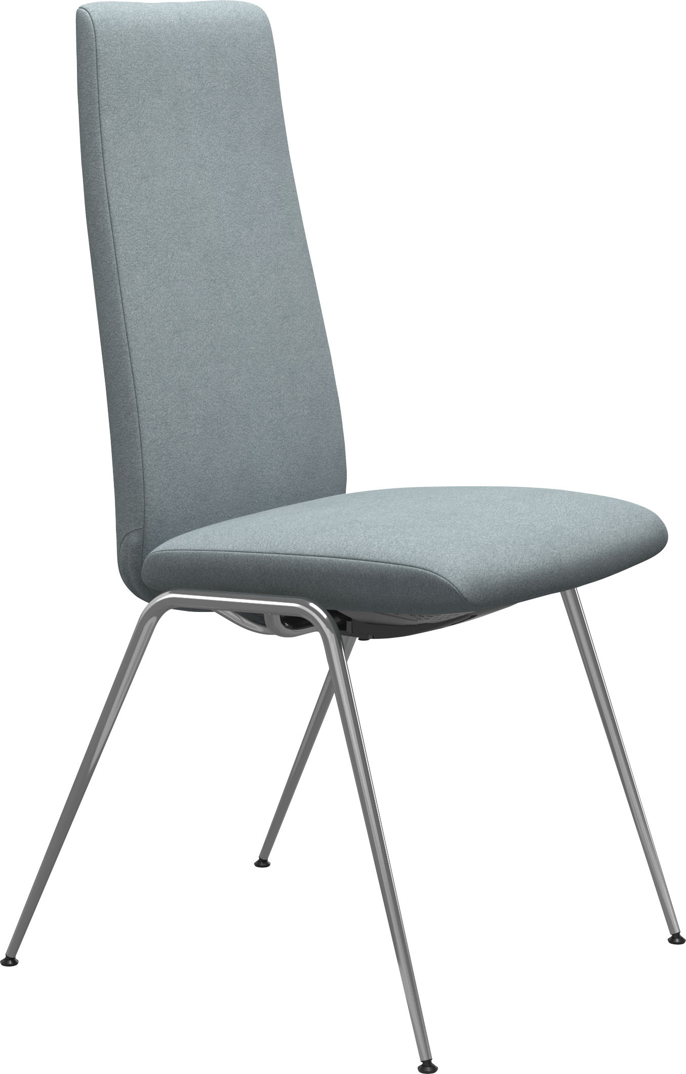 Bild von Stressless® Polsterstuhl »Laurel«, Microfaser DINAMICA, High Back, Größe M, mit Beinen aus Stahl in Chrom glänzend