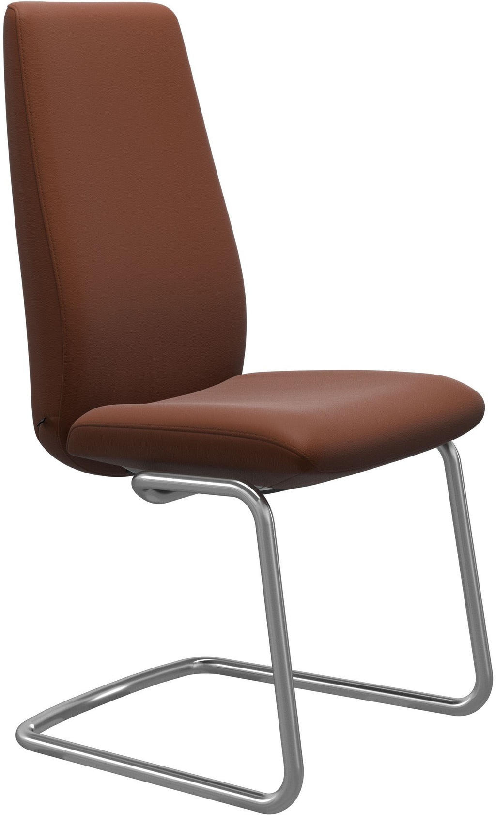 Bild von Stressless® Polsterstuhl »Laurel«, Leder PALOMA, High Back, Größe L, mit Beinen aus Stahl in Chrom glänzend