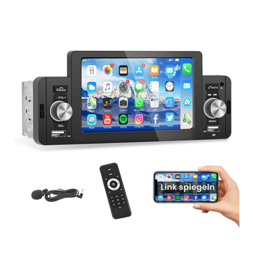 Bild von Hikity 1 DIN 5" Touchscreen Universal Autoradio