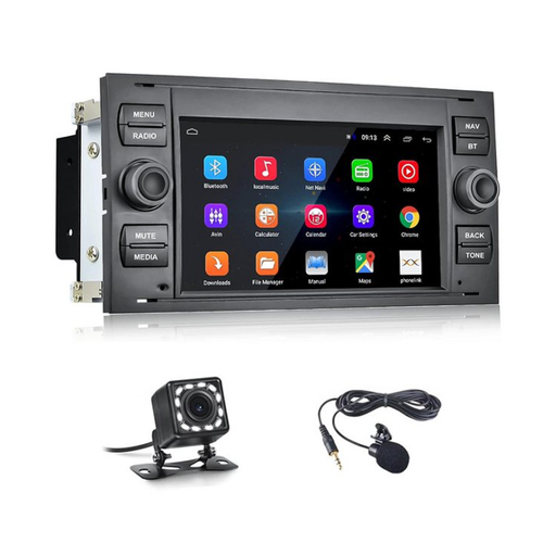 Bild von Hikity 7 Zoll 2 Din Android Multimedia Player für Transit Fiesta Focus Autoradio