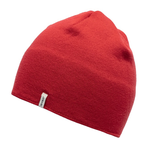 Bild von Stylische Devold Friends Beanie in Rot