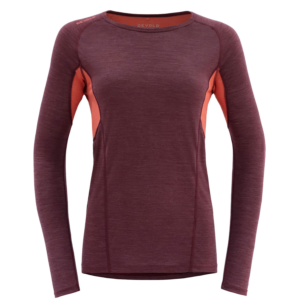 Bild von Devold of Norway Running Merino 130 Shirt Damen Laufshirt (Beere L) Laufshirts