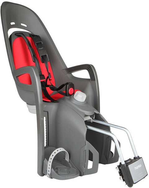 Bild von Hamax Zenith Relax Rahmenrohr Fahrradkindersitz grau/rot