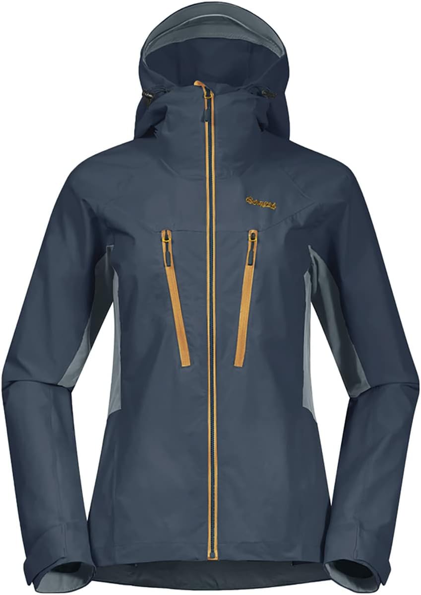 Bild von Bergans Cecilie Mountain Softshell Jacket Blau - Atmungsaktive vielseitige Damen Softshelljacke, Größe M - Farbe Navy Bl