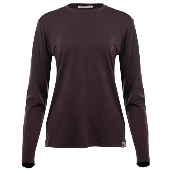 Bild von Aclima - Women's Lightwool 180 Crewneck - Merinoshirt Gr S lila